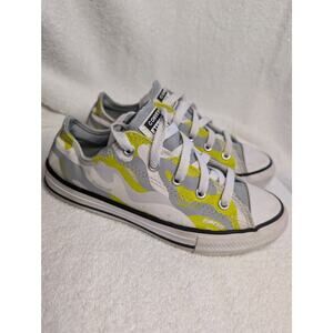 Converse Kids Shoes, Camo Print Low Top All Star Chuck Taylor Sneakers, Sz 2Y